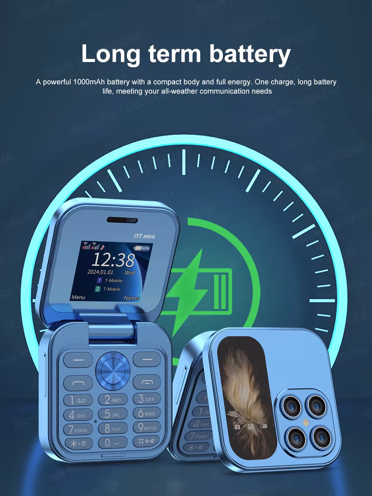 small, flexible mobile phone 2G