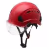 lentes trasparentes rojas