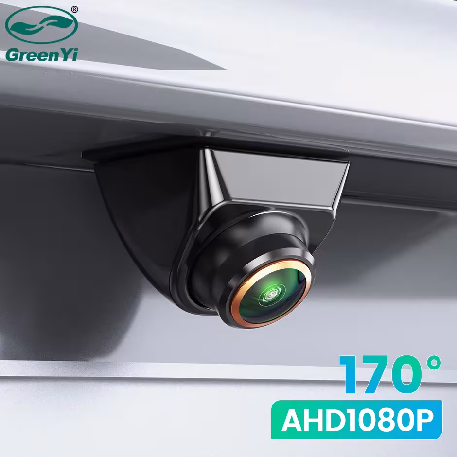 Caméra de recul pour voiture GreenYi AHD 1080P, objectif fisheye 170°, modèle G899.