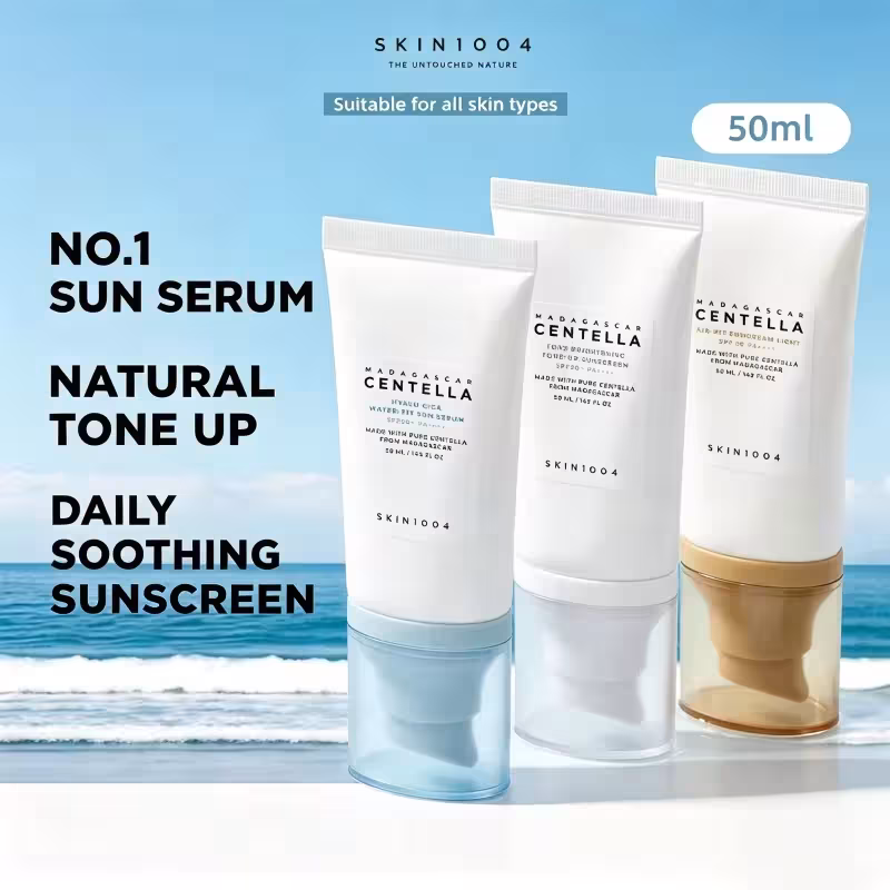 SKIN1004 Centella Air-Fit saulės kremas SPF50+ 50ml jautriai odai, raminantis, nelipnus
