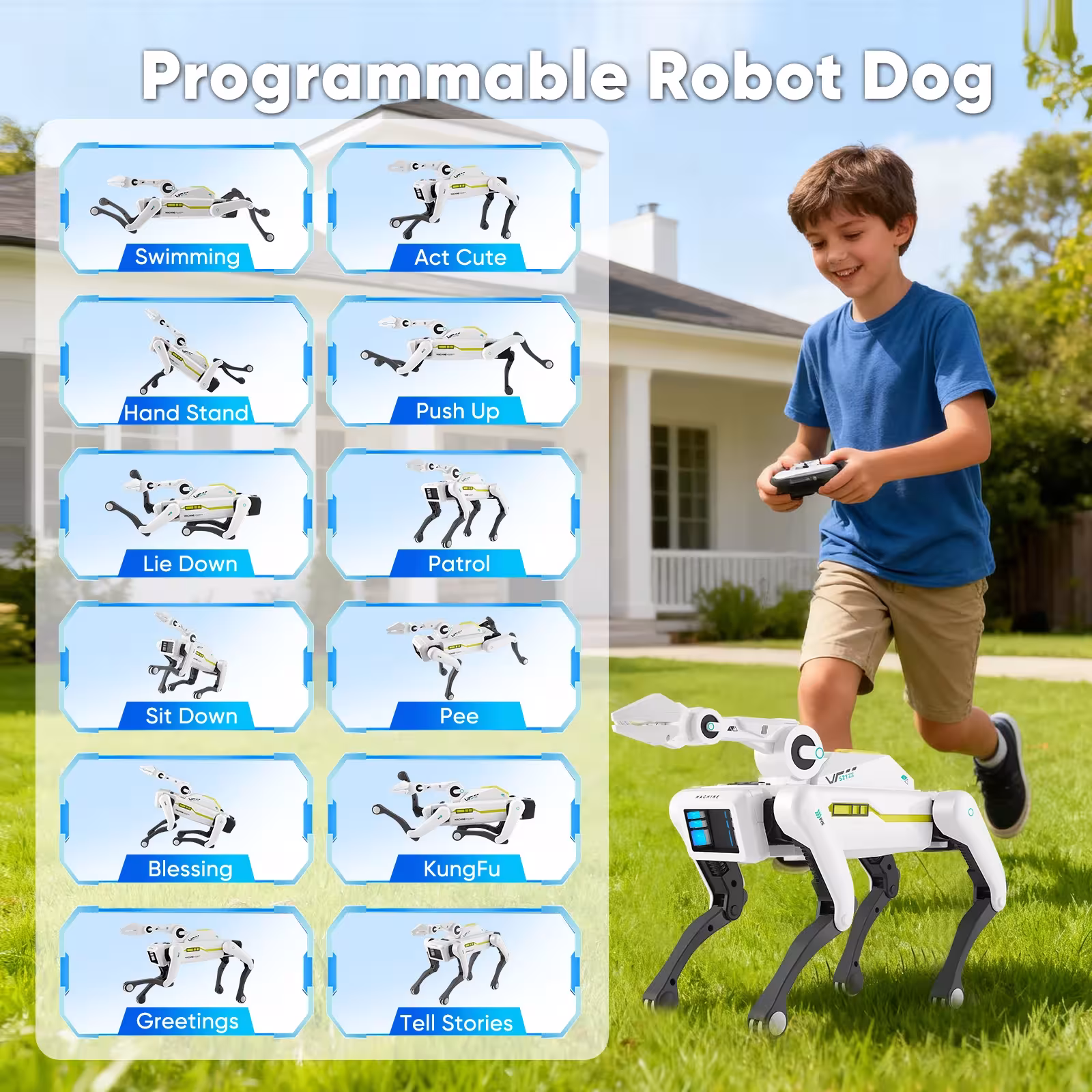 robot chien RC intelligent