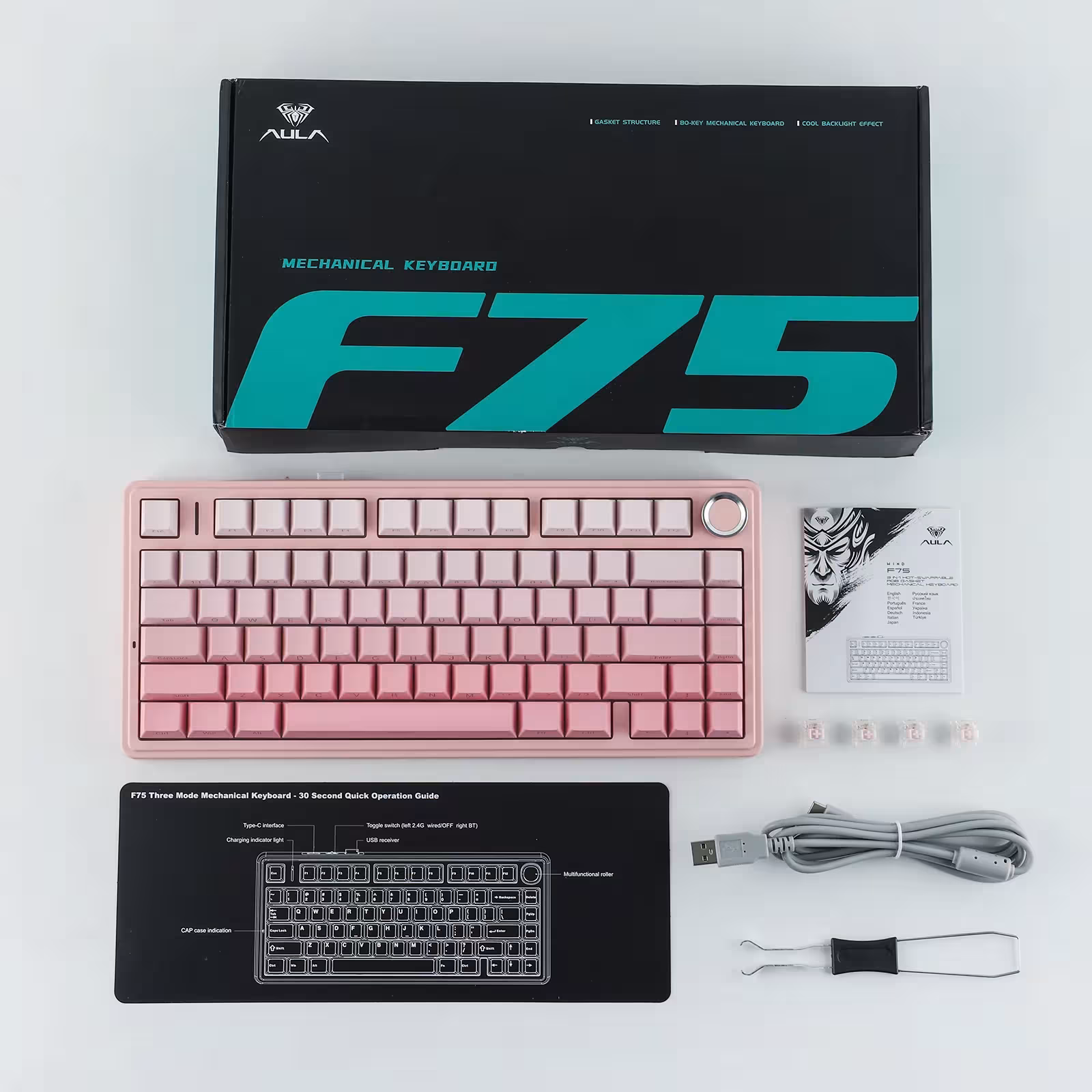 mechanische Tastatur F75