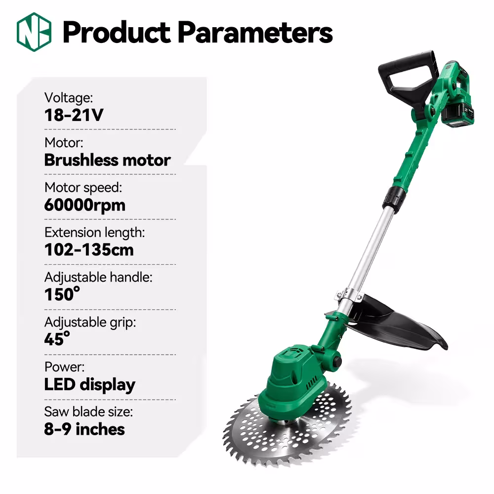 Cordless lawn mower