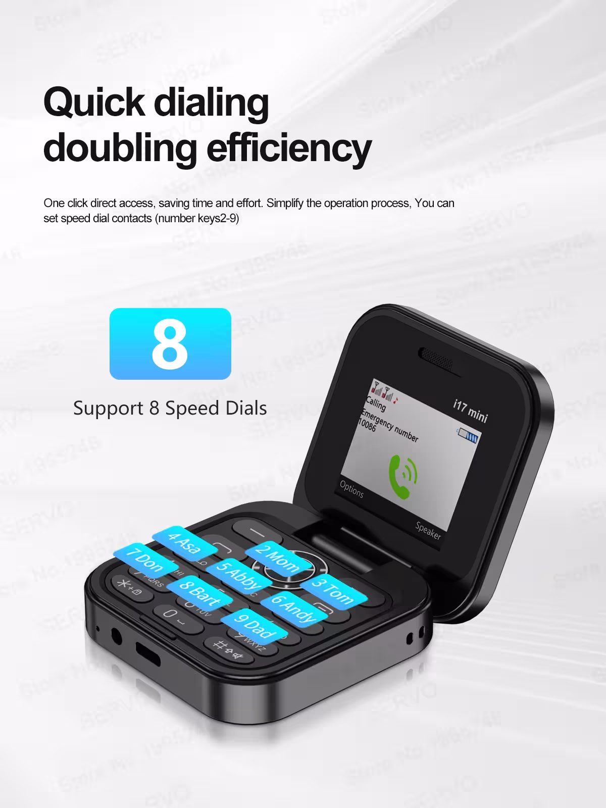 small, flexible mobile phone 2G