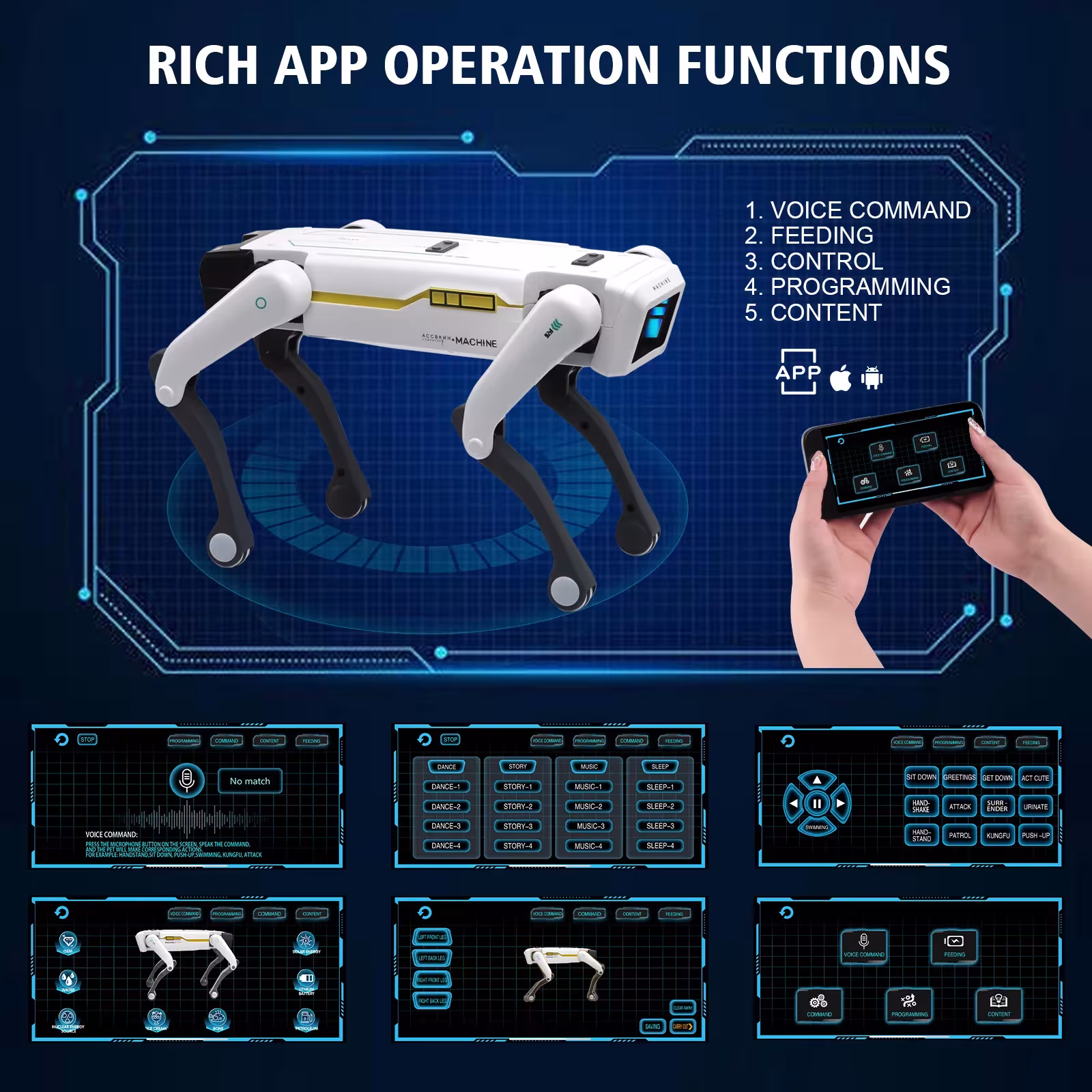 robot chien intelligent