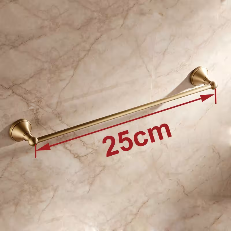 wall-mounted towel shelf
