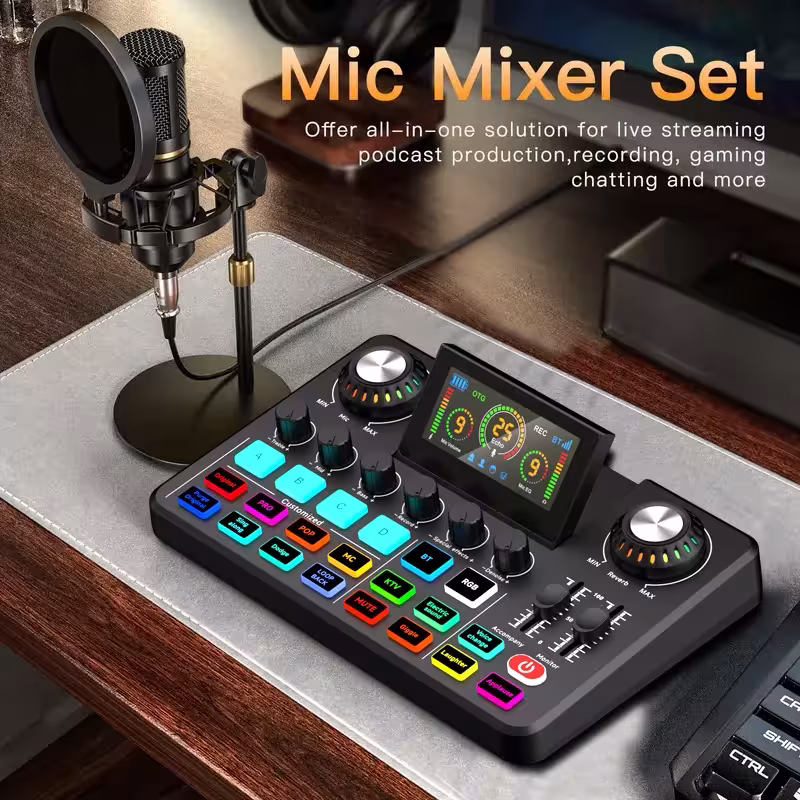 Mixeur audio 4 canaux