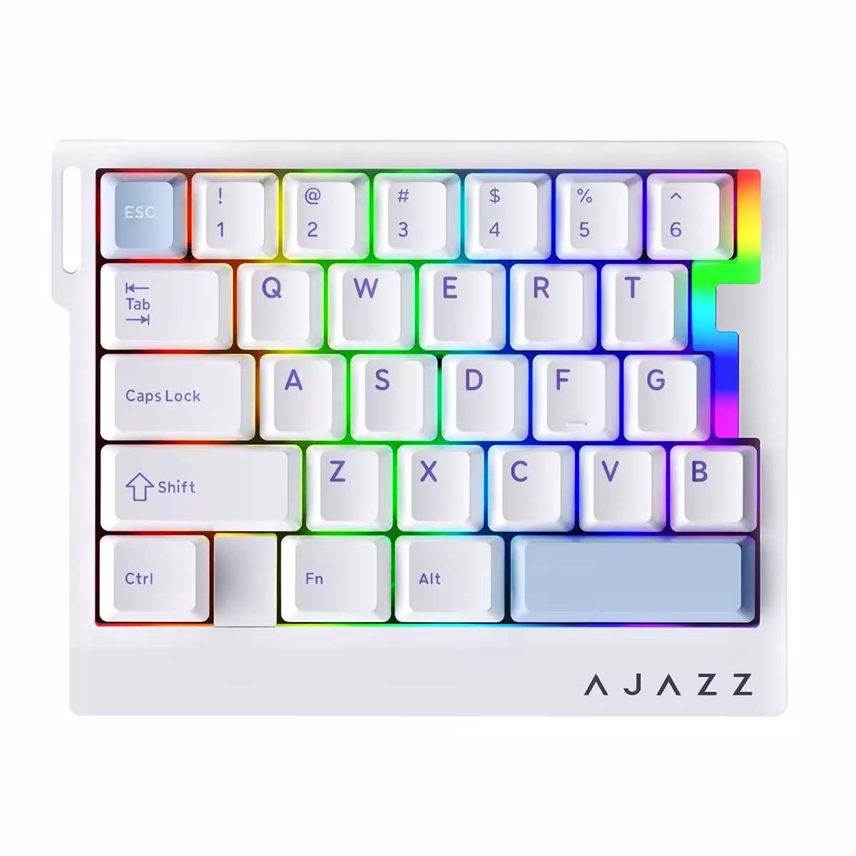 AJAZZ AK029 laidinė žaidimų klaviatūra su magnetiniais jungikliais ir RGB apšvietimu