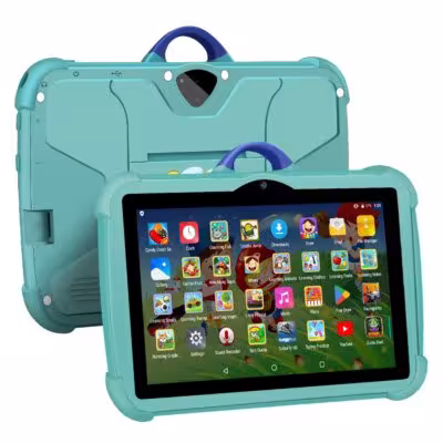 7 Inch Kids Tablet PC with Android 13 Quad Core 4GB RAM 64GB ROM Educational Learning Children's Favorite Cheap Simple Design 1