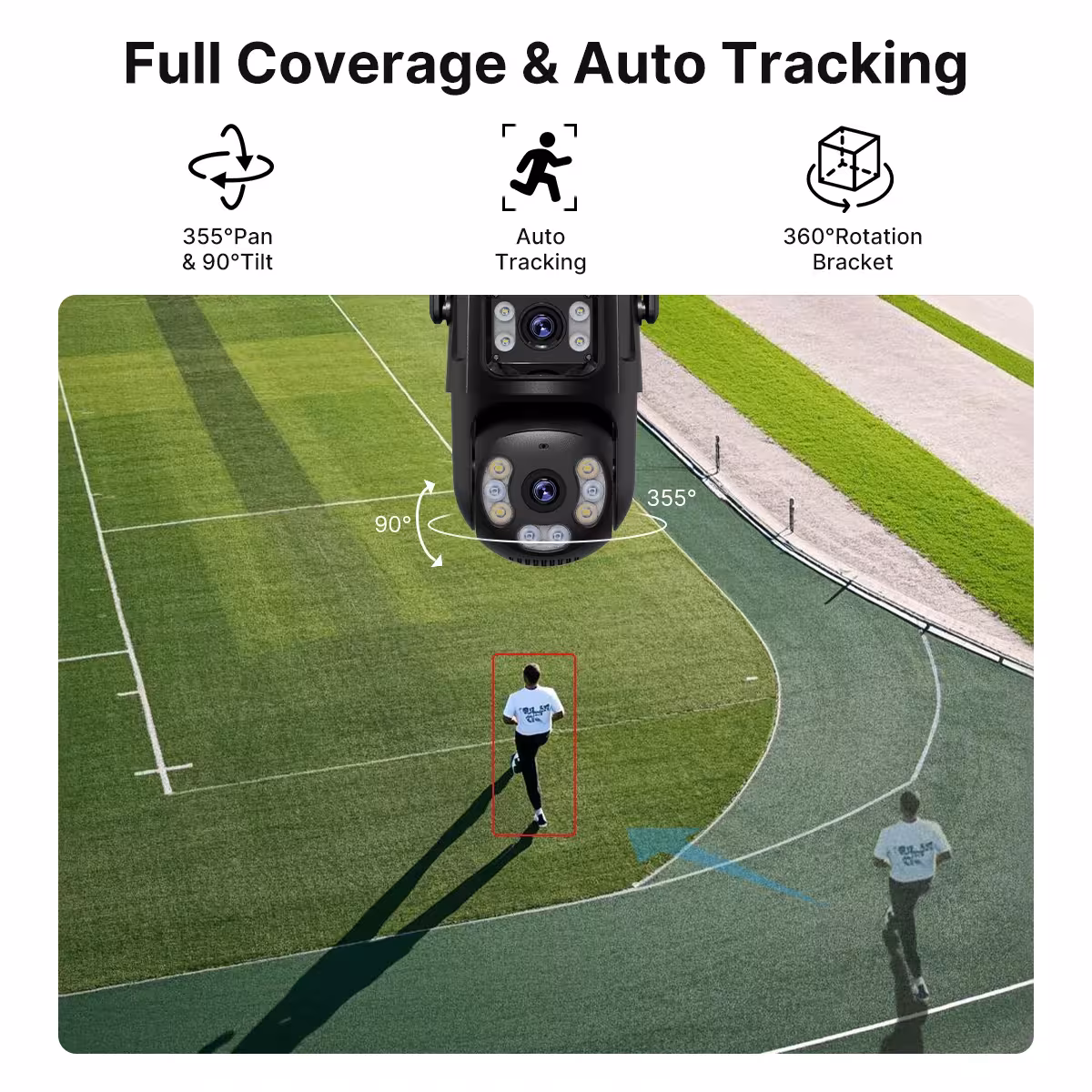 caméra wifi PTZ pour l'extérieur