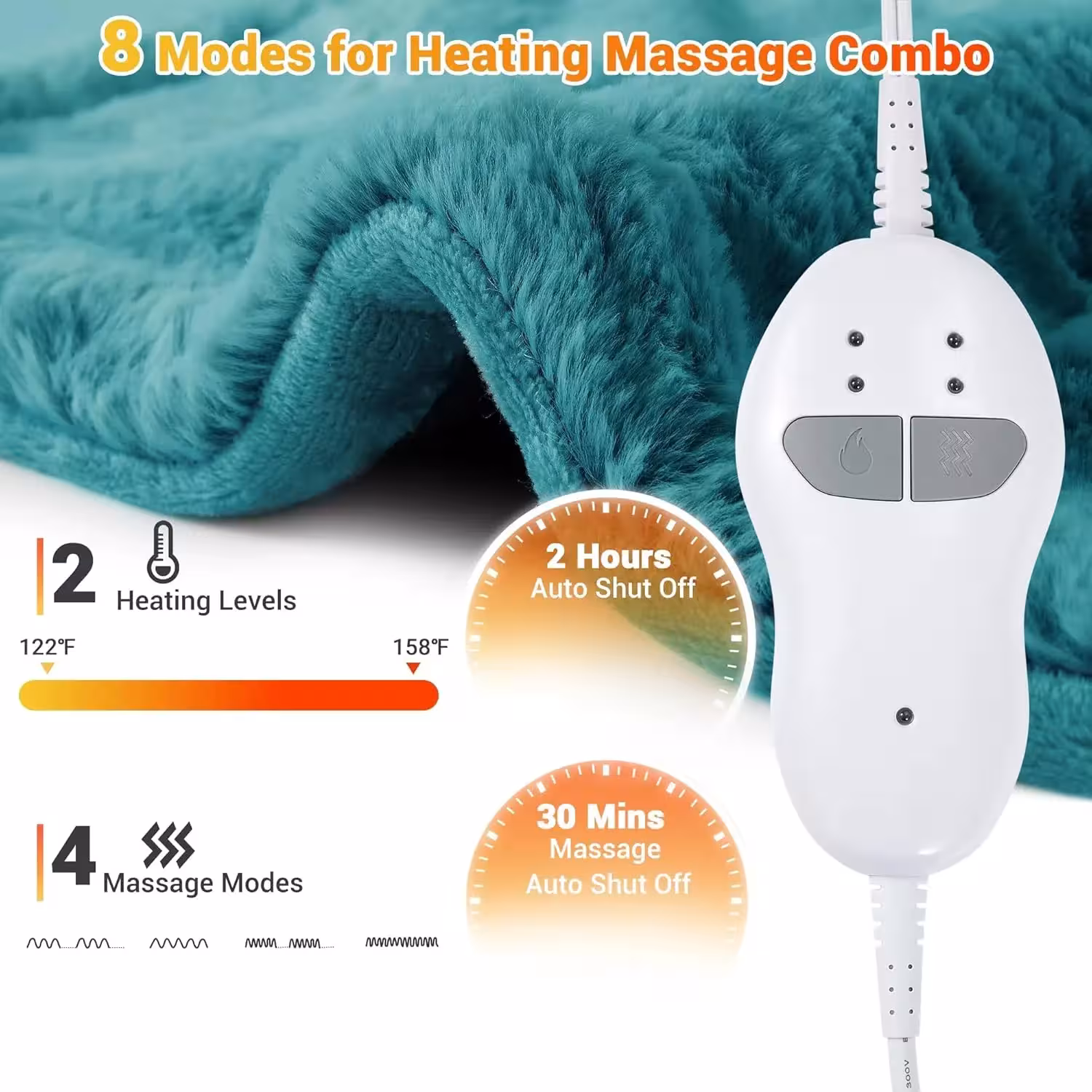 coperta riscaldante per collo e spalle