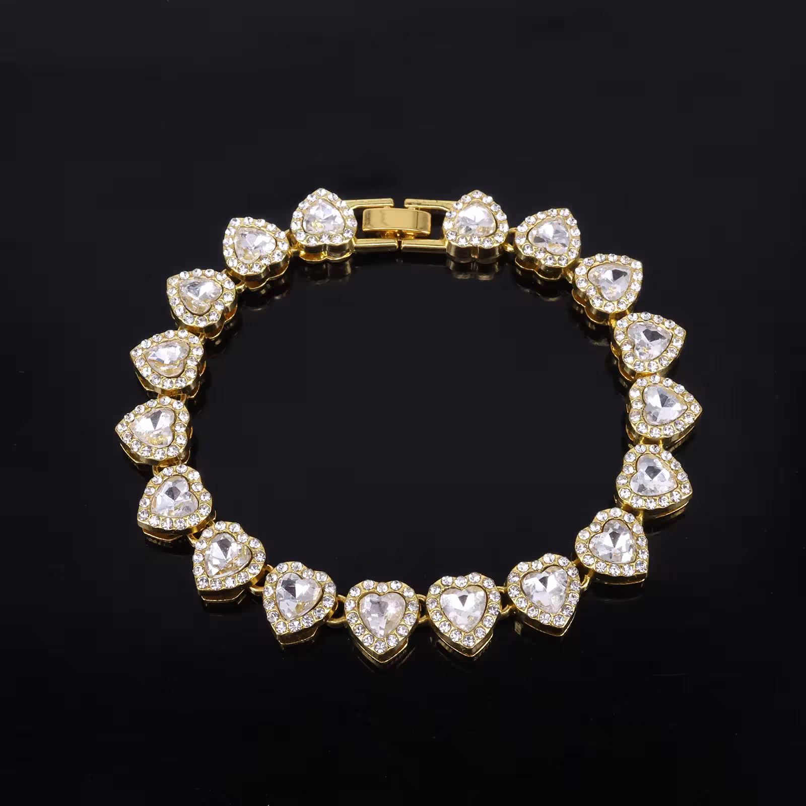 pulsera de moissanita para mujer