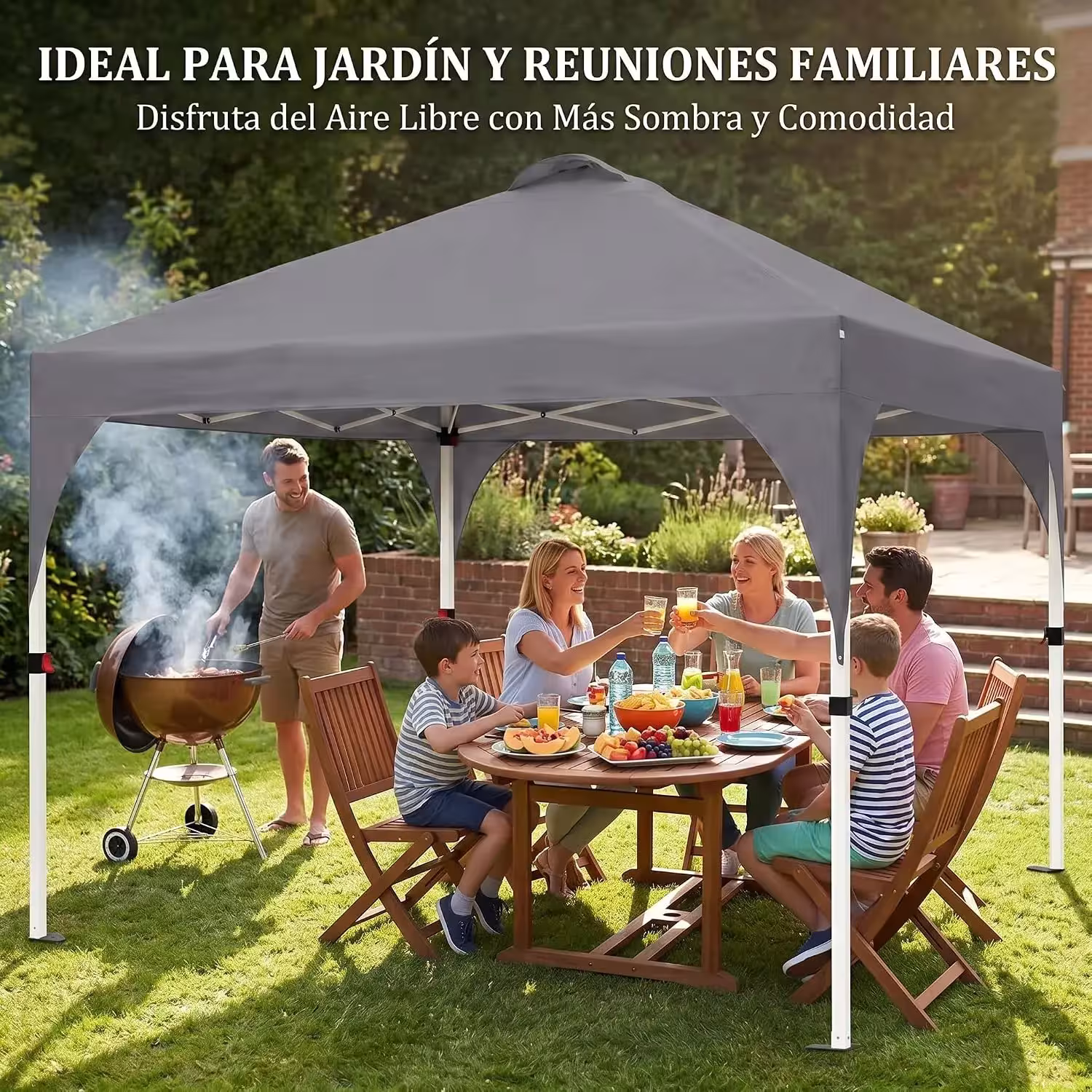 lauko pavėsinė 3x3m