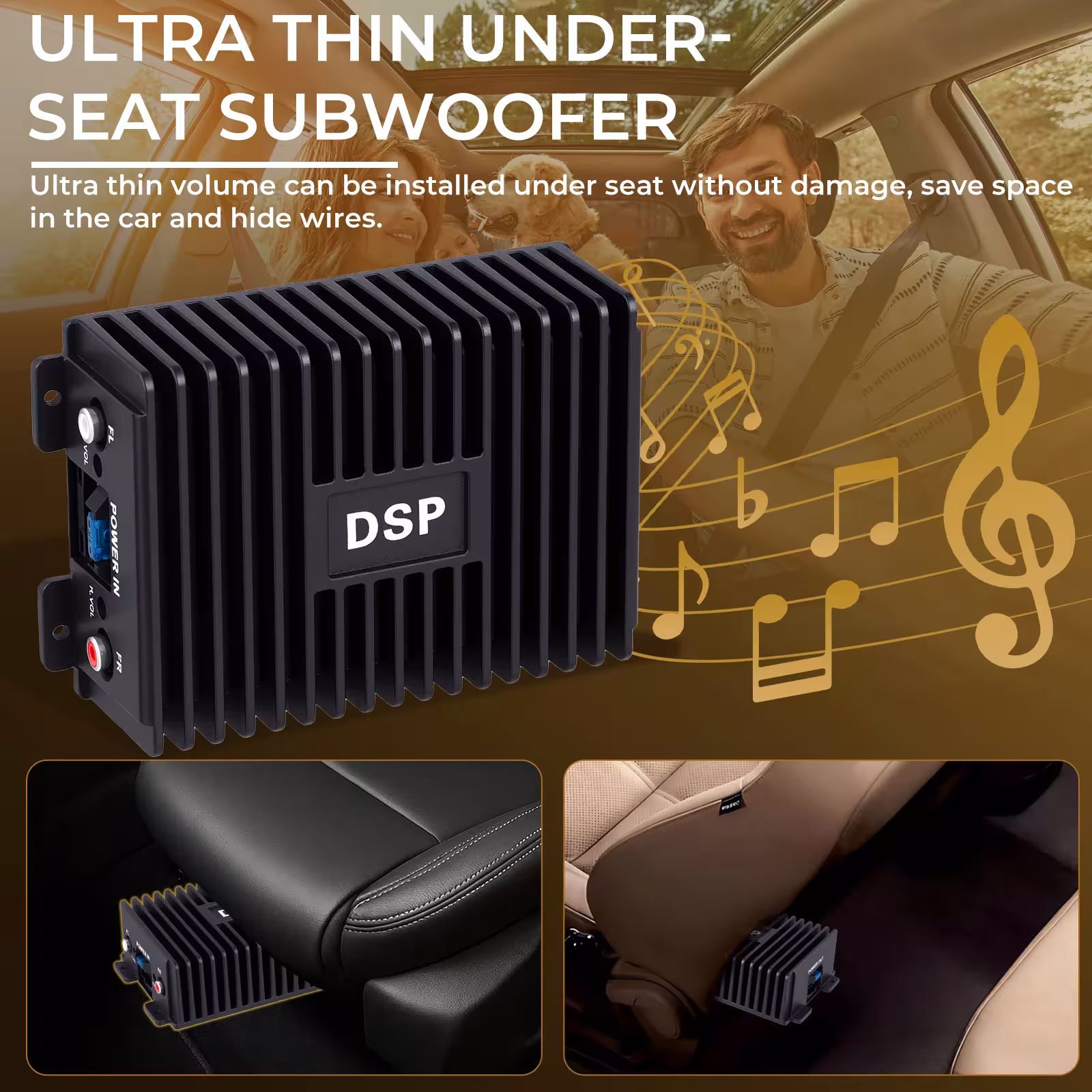 Amplificateur de voiture DSP