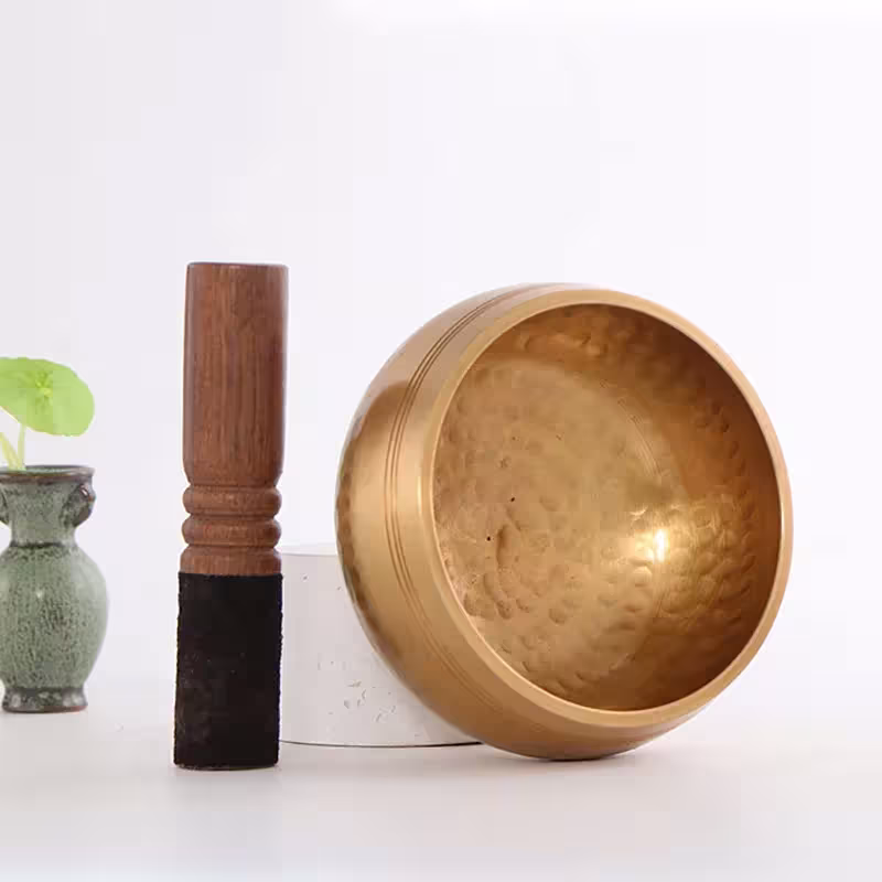 Tibetan singing bowl for meditation
