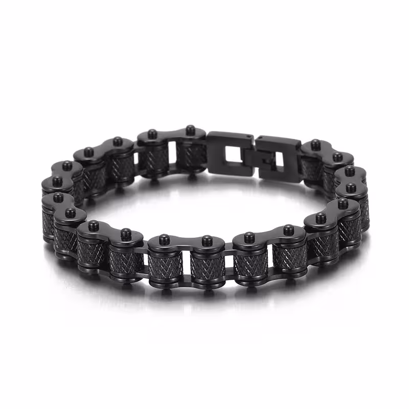 motorcycle chain bracelet