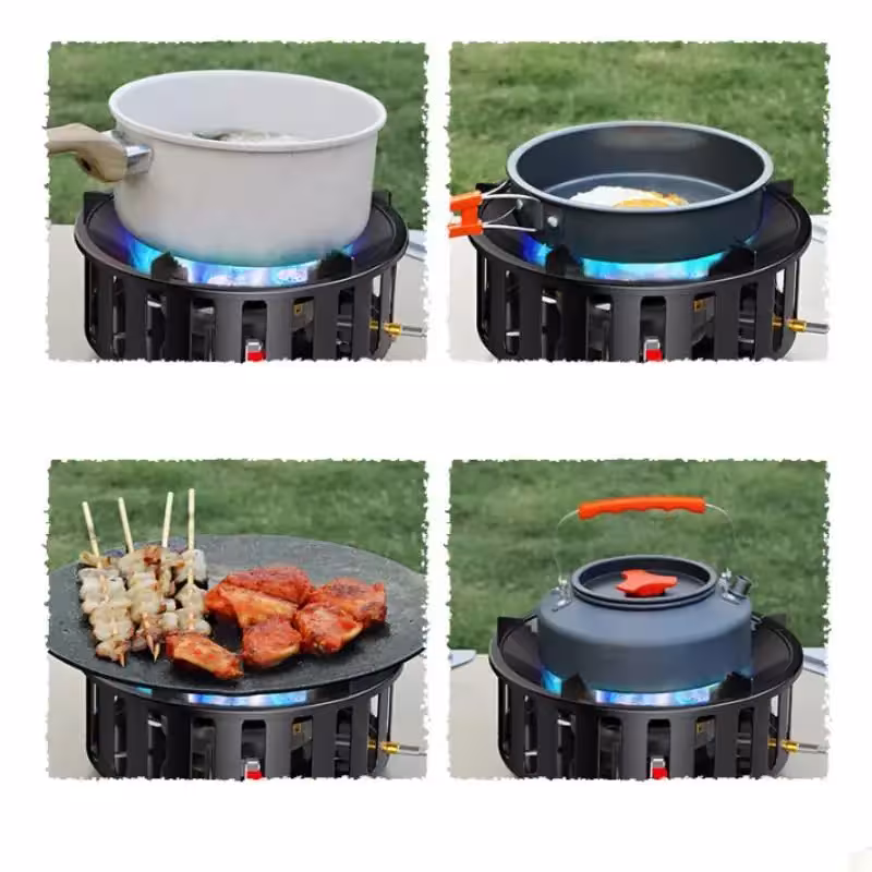 estufa de gas para camping
