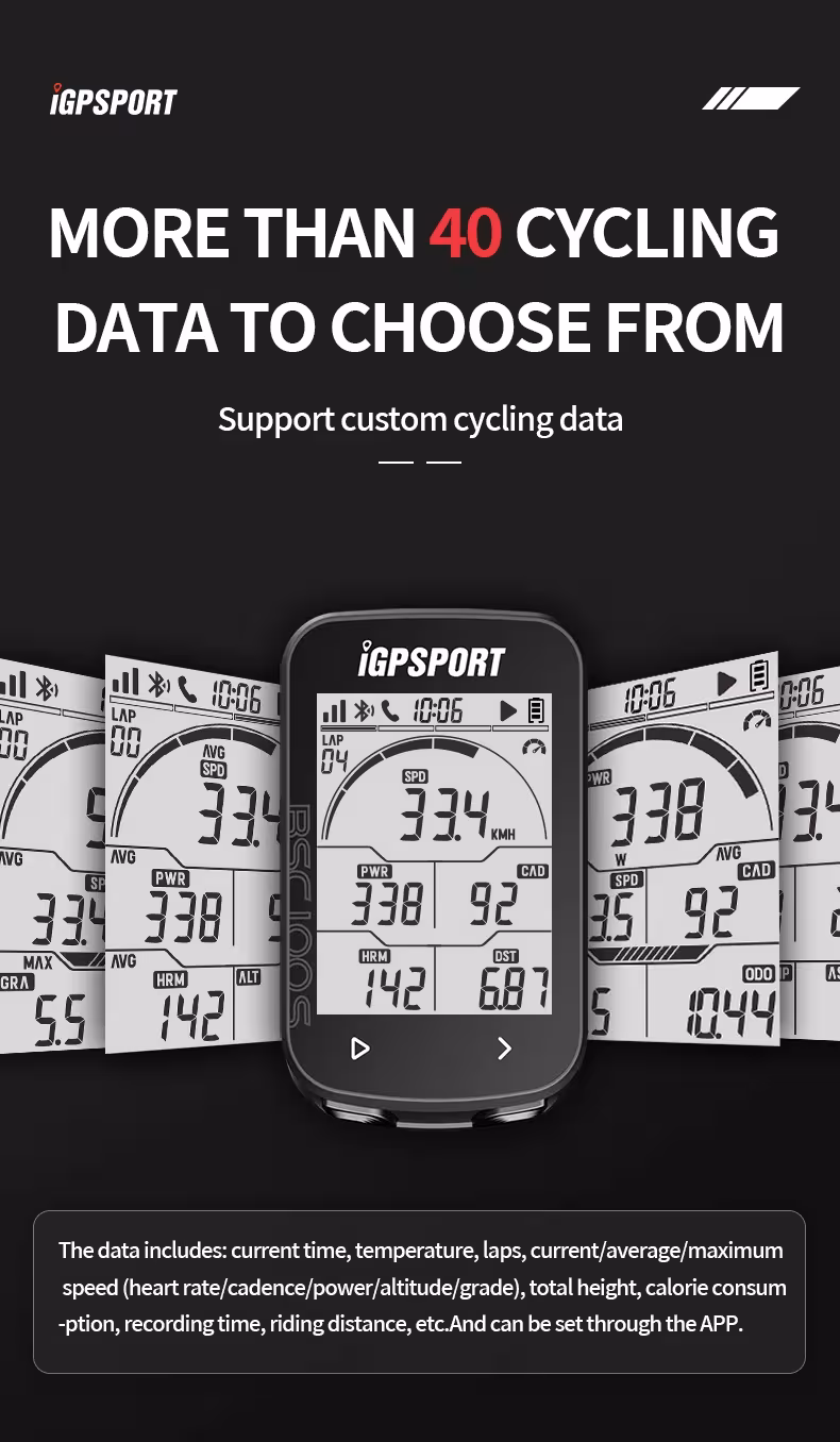 GPS bike computer