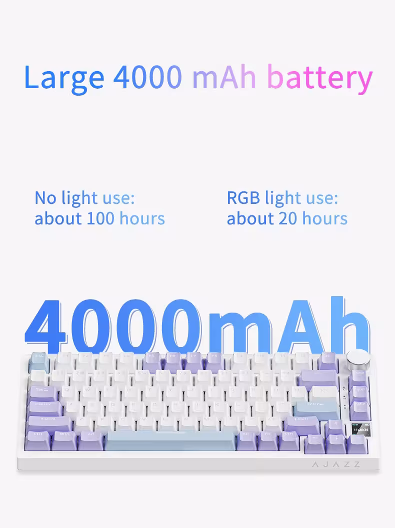 teclado mecánico inalámbrico