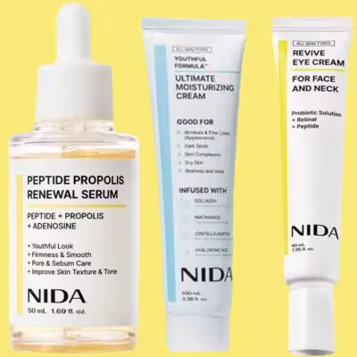 NIDA Propolio peptidų atjauninantis veido serumas odos barjerui atkurti 50ml
