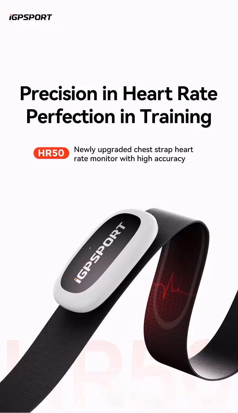 monitor de ritmo cardíaco con banda pectoral