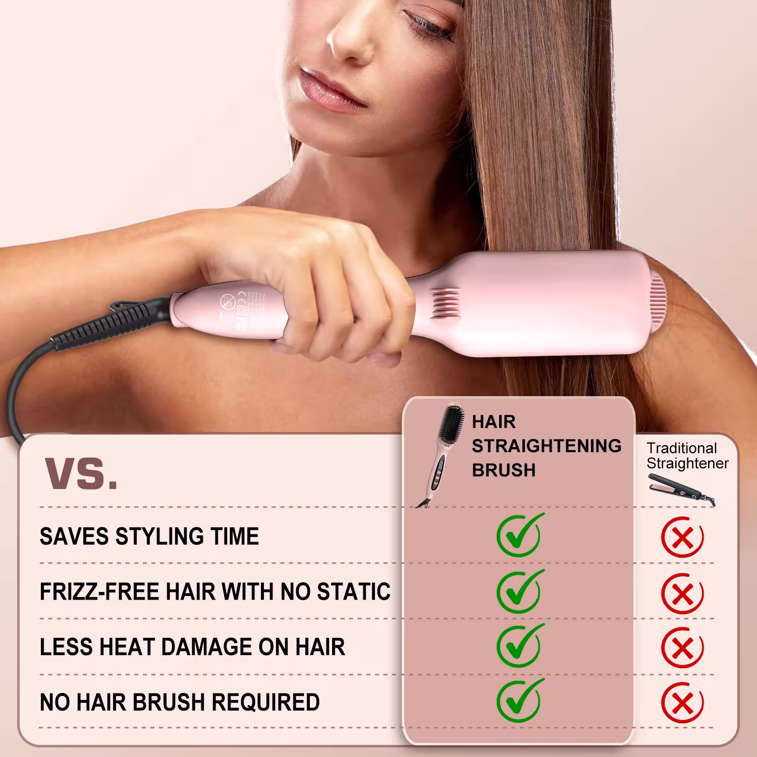 Brosse lissante ionique