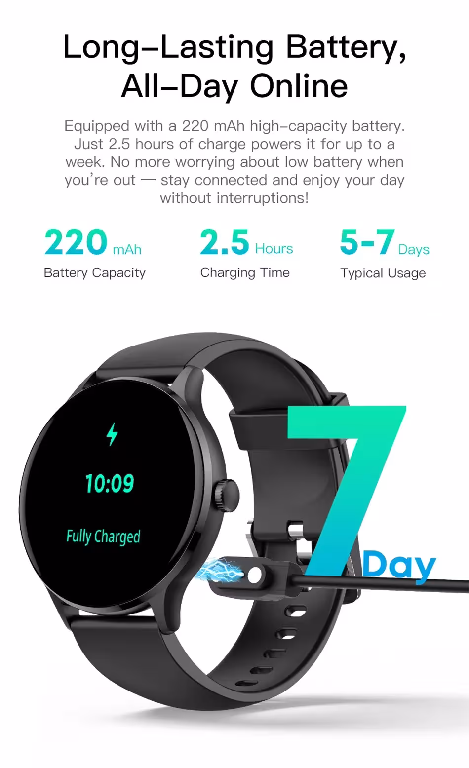 reloj inteligente con llamadas Bluetooth