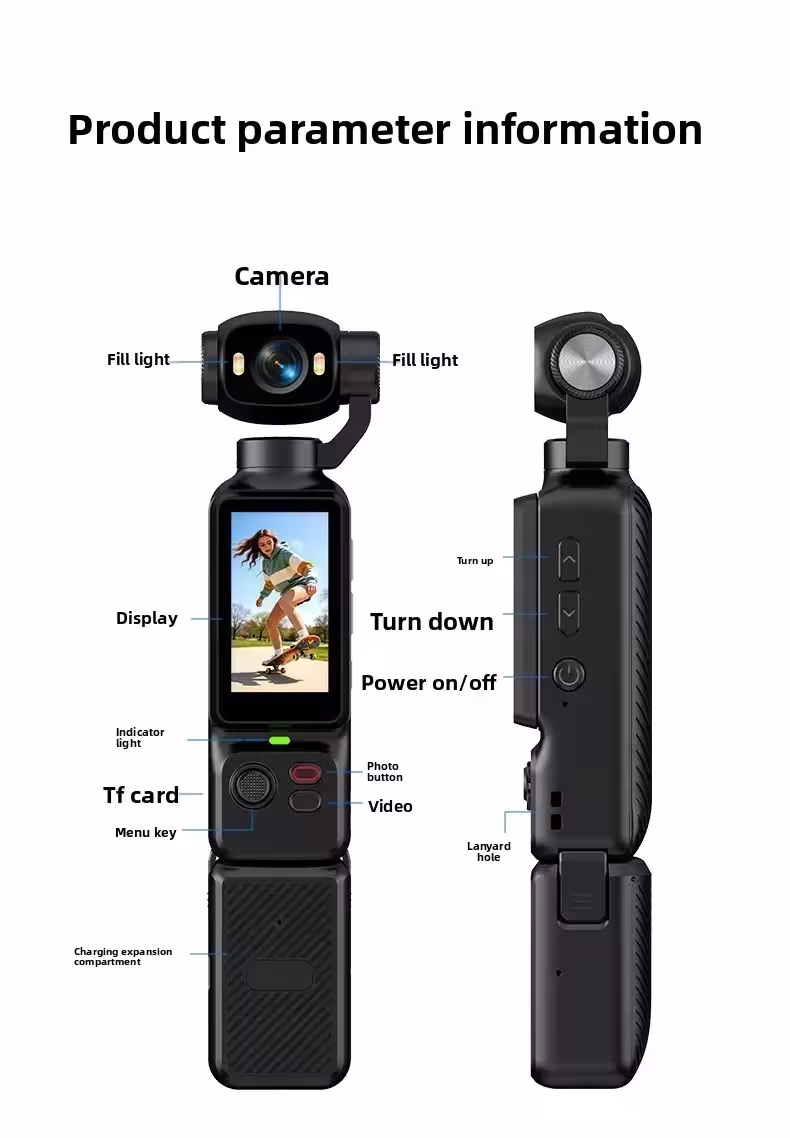 Caméra d'action 4K