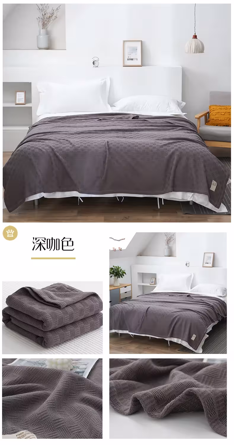 medvilninė vaflinė antklodė