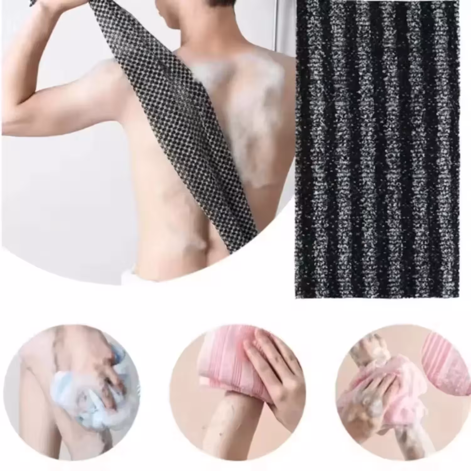 toalla exfoliante corporal japonesa