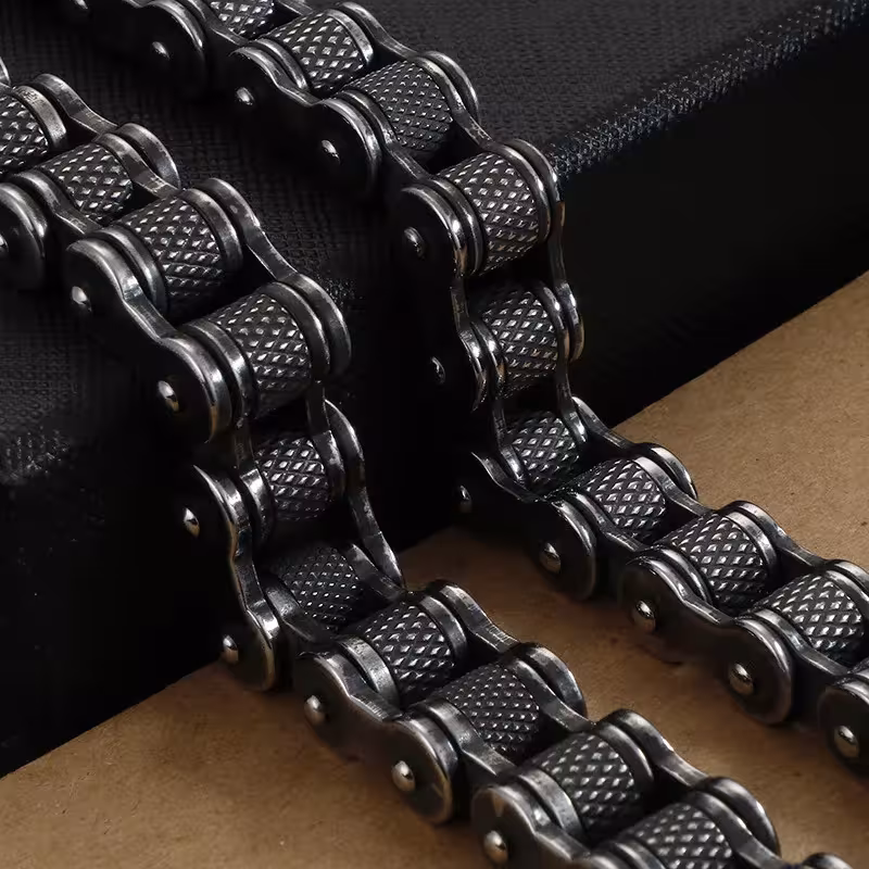 motorcycle chain bracelet