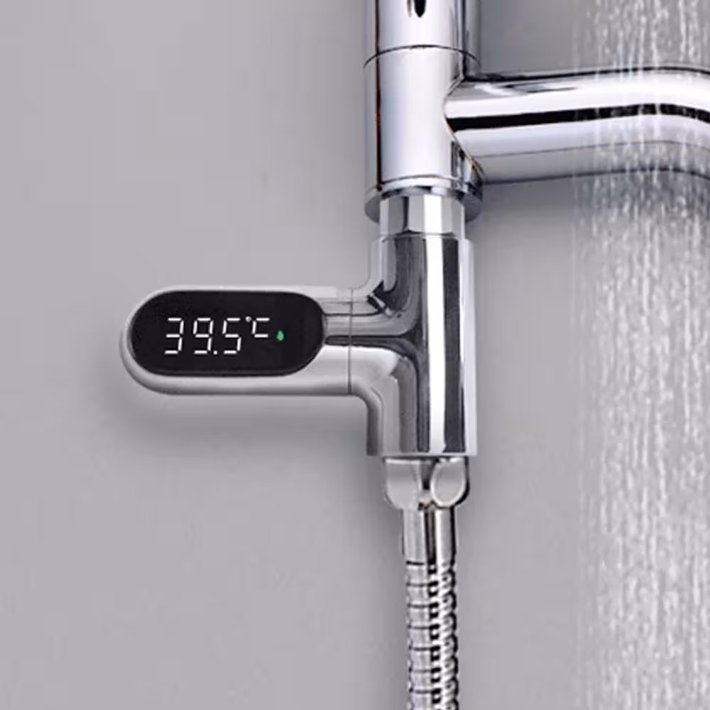 Universeller Duschkopf-Temperaturanzeiger mit LED-Display für das Badezimmer