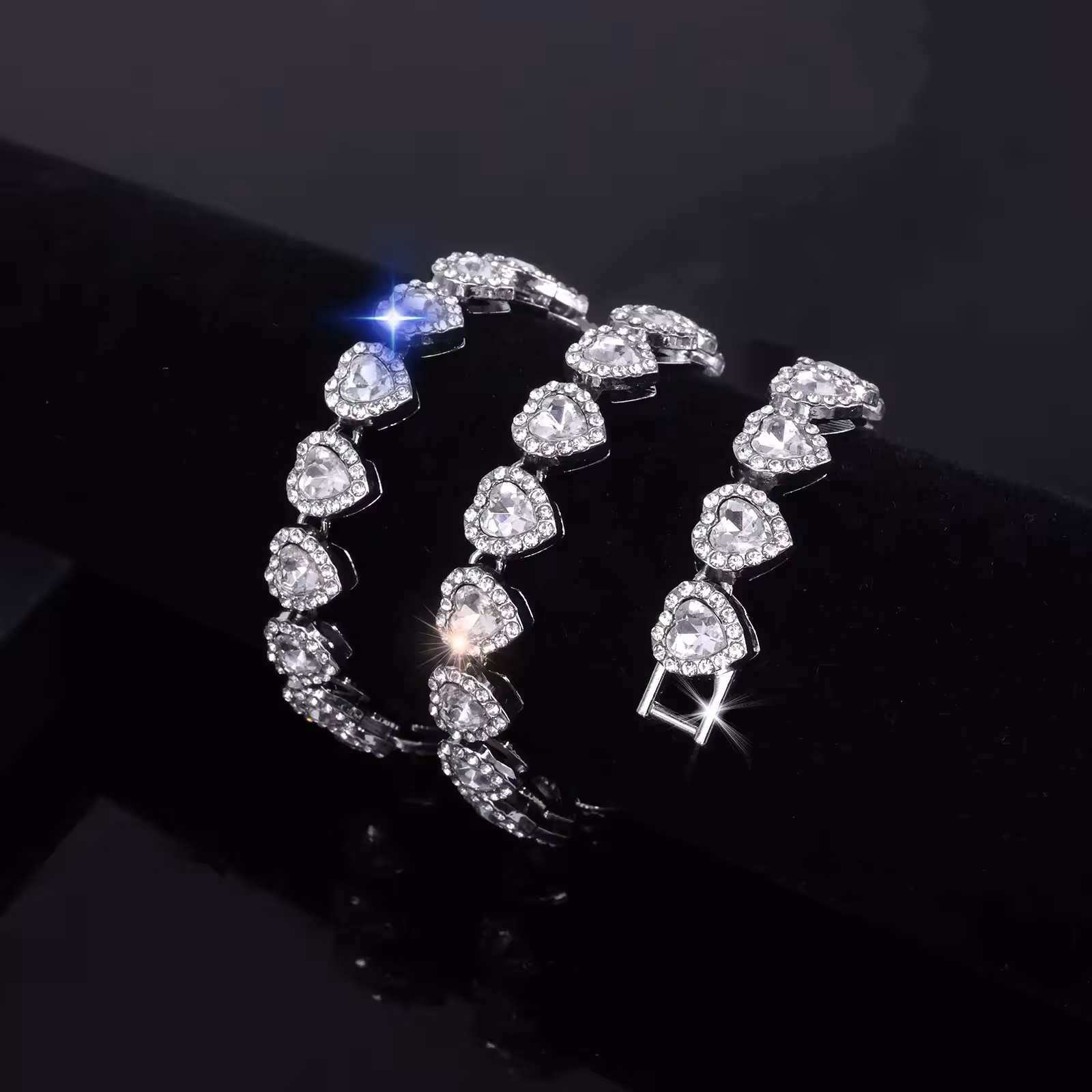 pulsera de moissanita para mujer