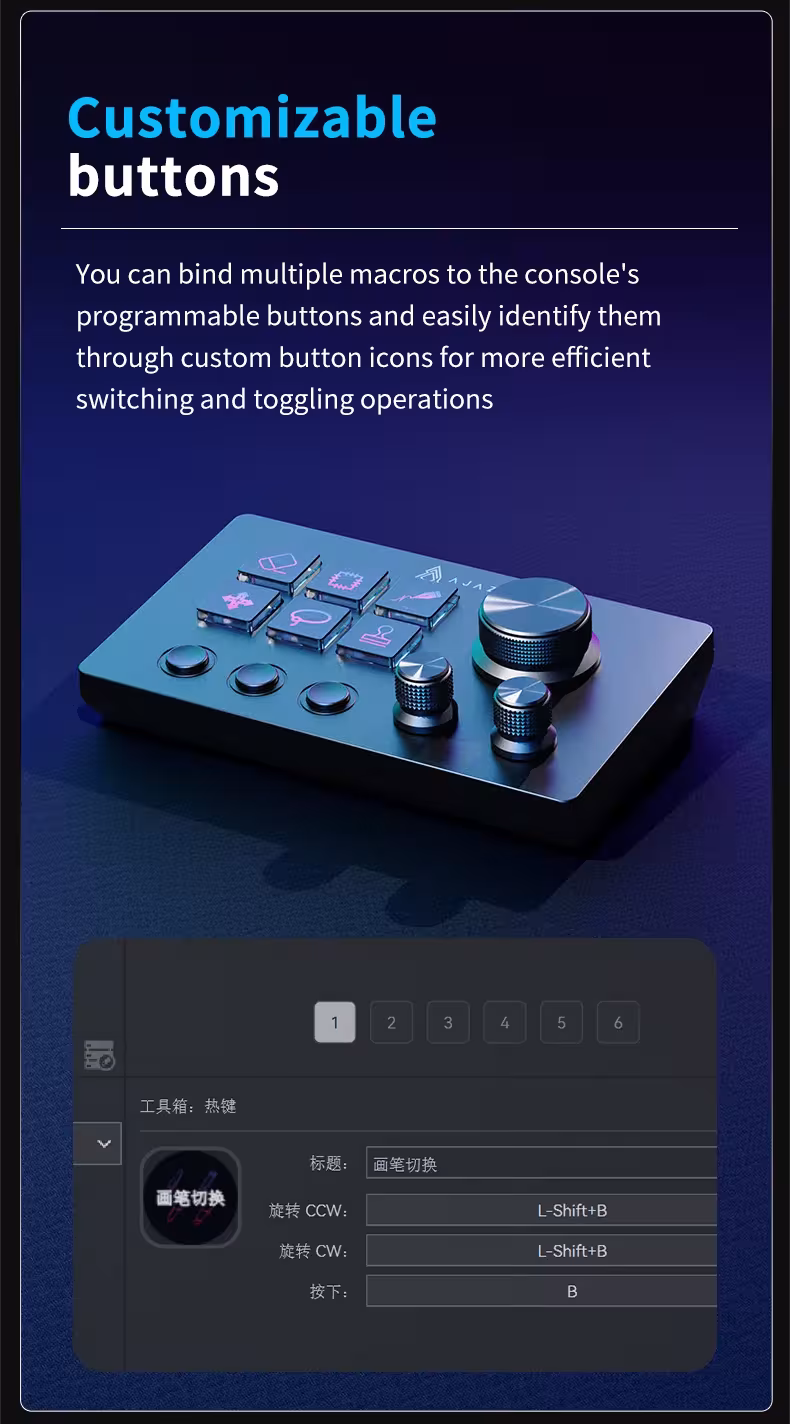 Clavier programmable