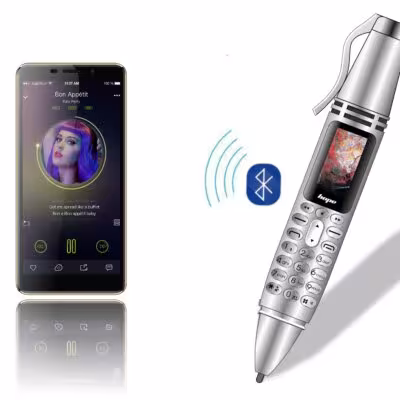 UNIWA AK007 2G GSM Mini Pen Shaped Phone 0.96" Dual Sim Mobile Phone Dialer Magic Voice MP3 FM Voice Recorder Cell Phone On Sale 4