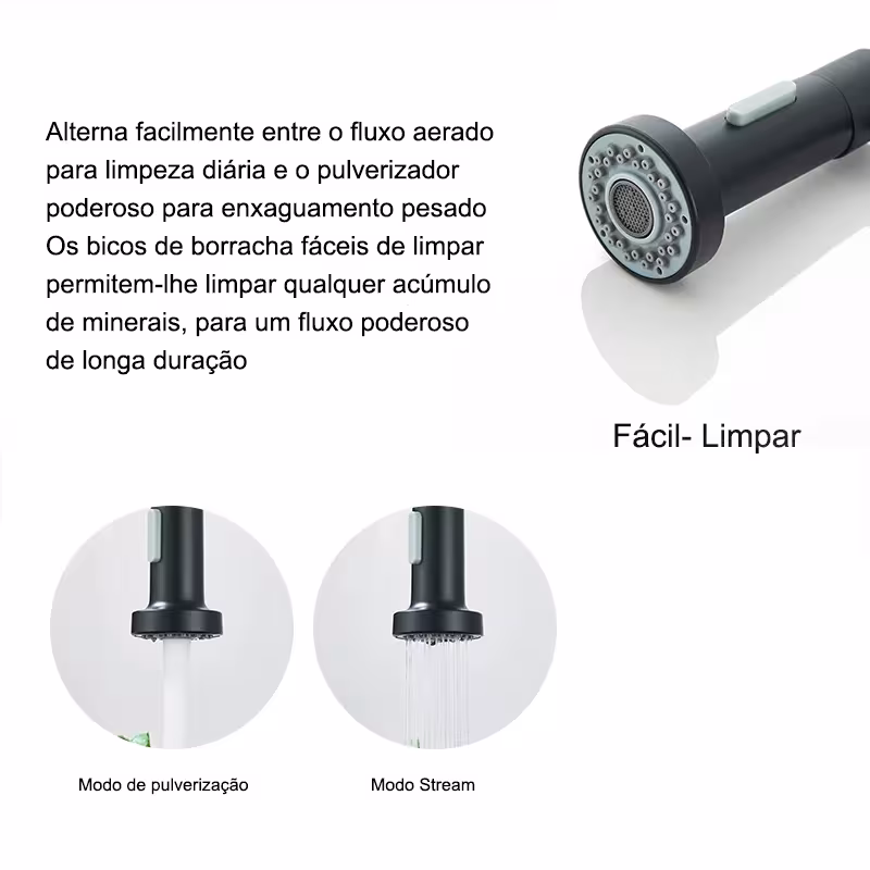 robinet de cuisine extractible