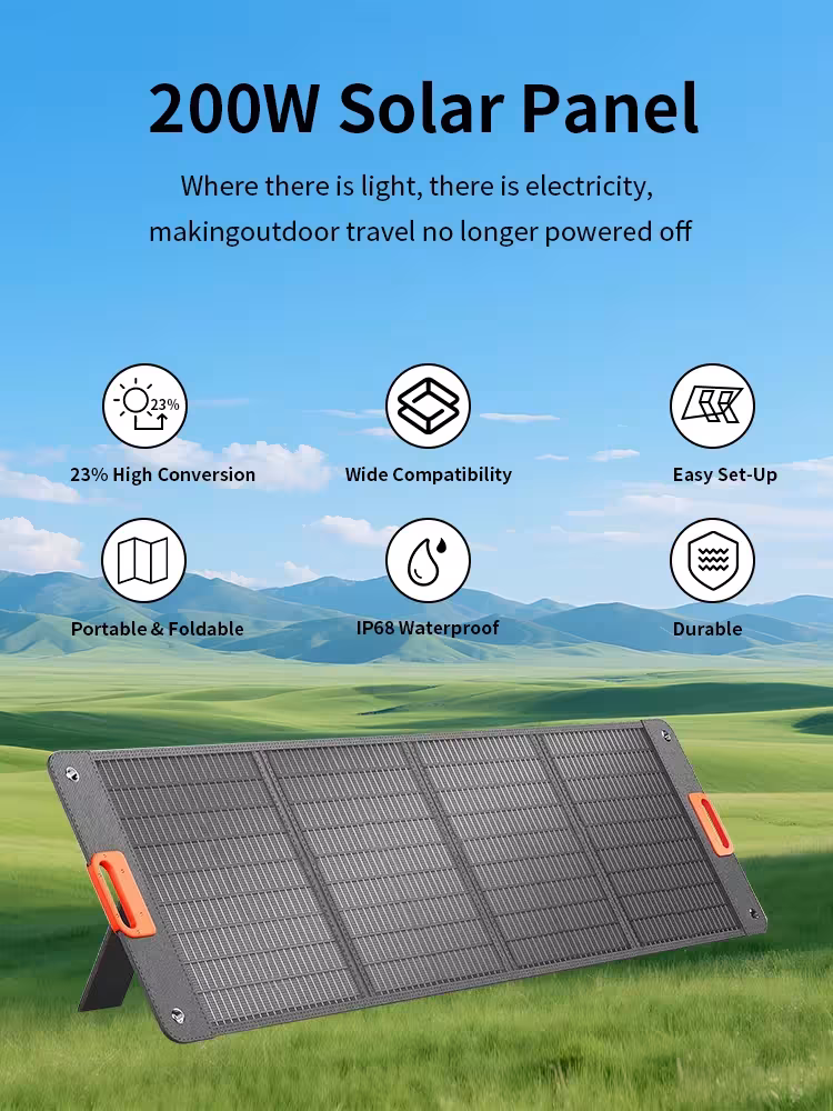 foldable solar panel 200W