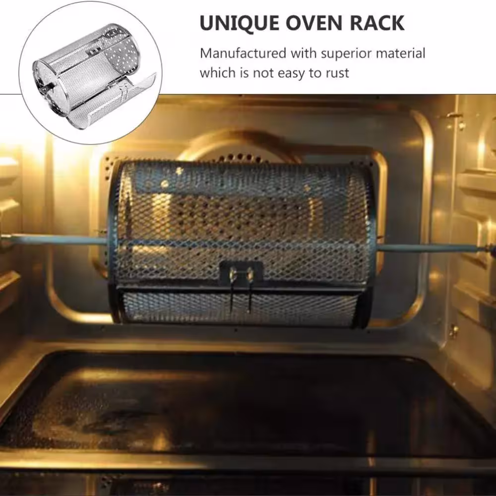 panier de grill rotatif