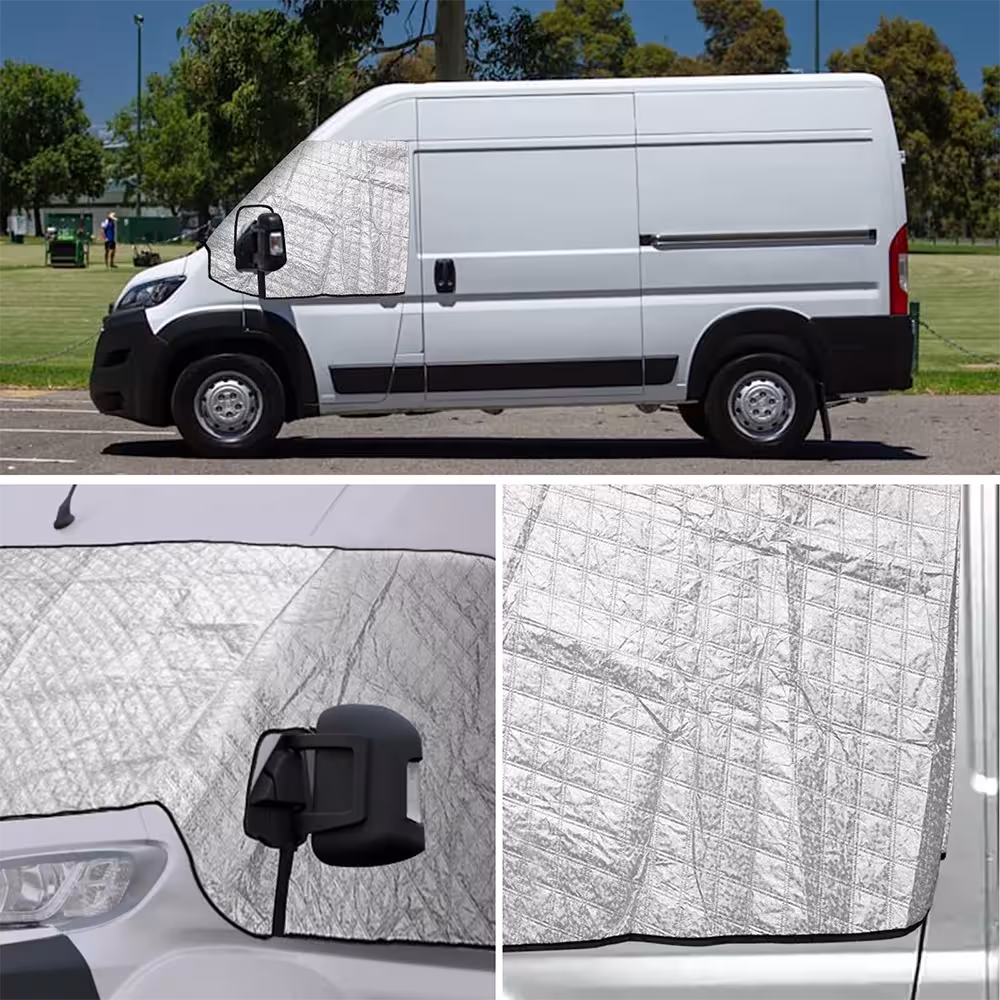 Windscreen heating cover
