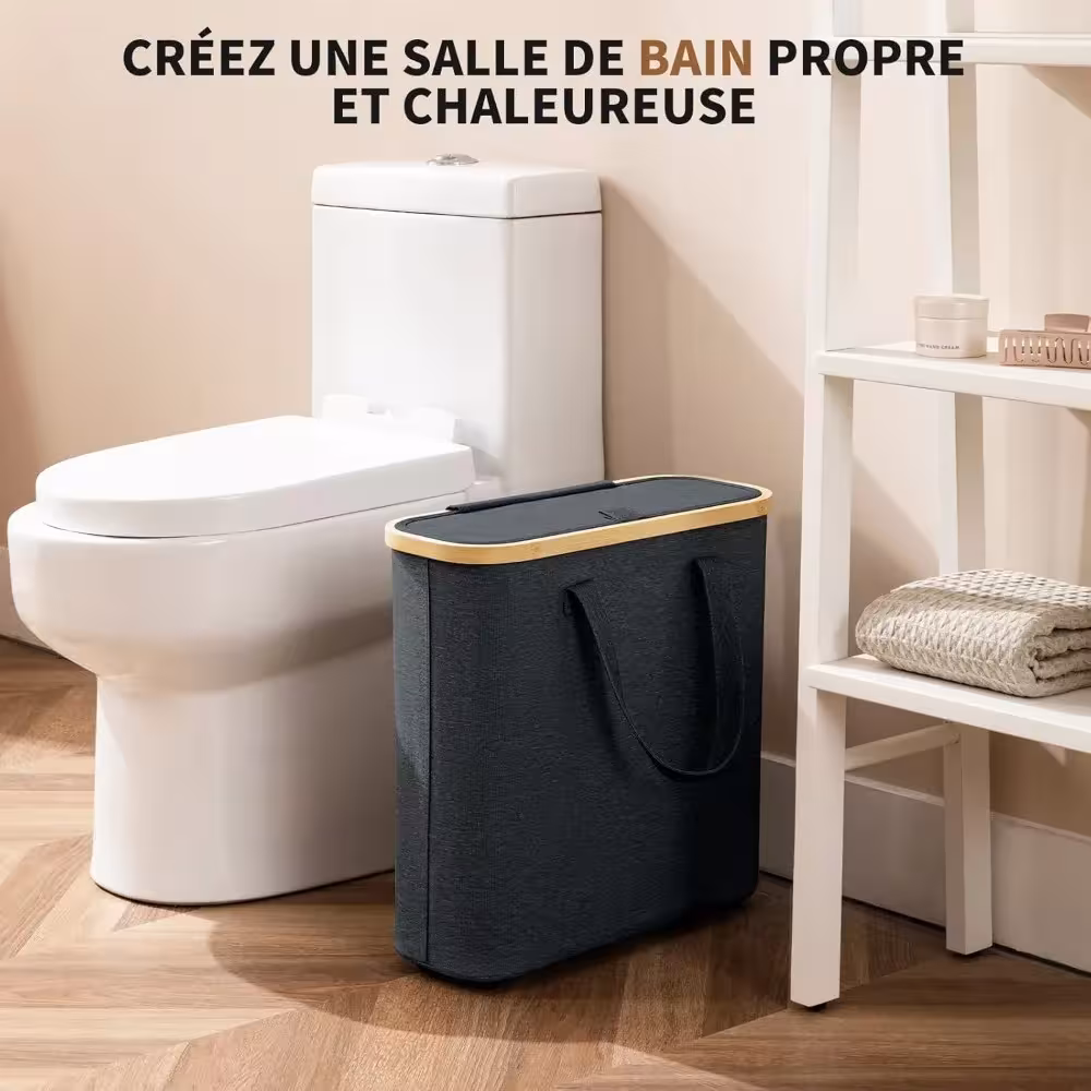 Storage basket with lid