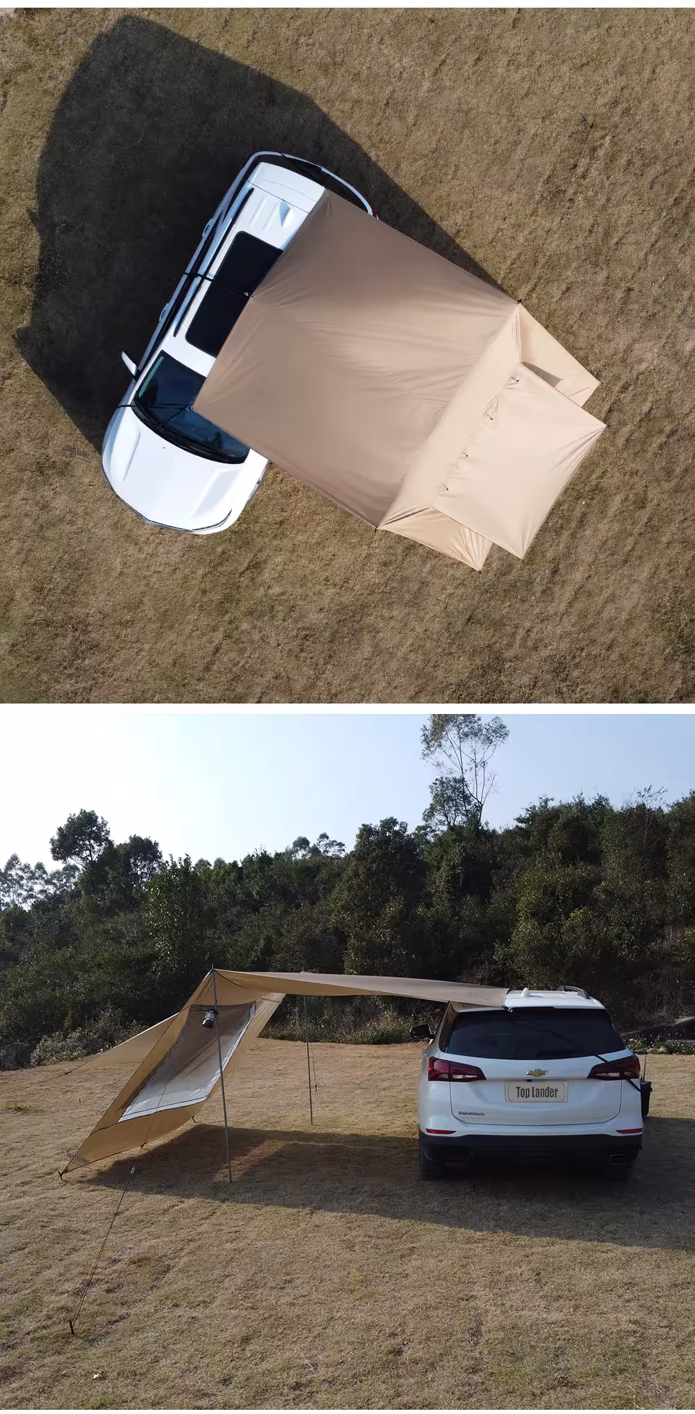 tenda per auto con zanzariera