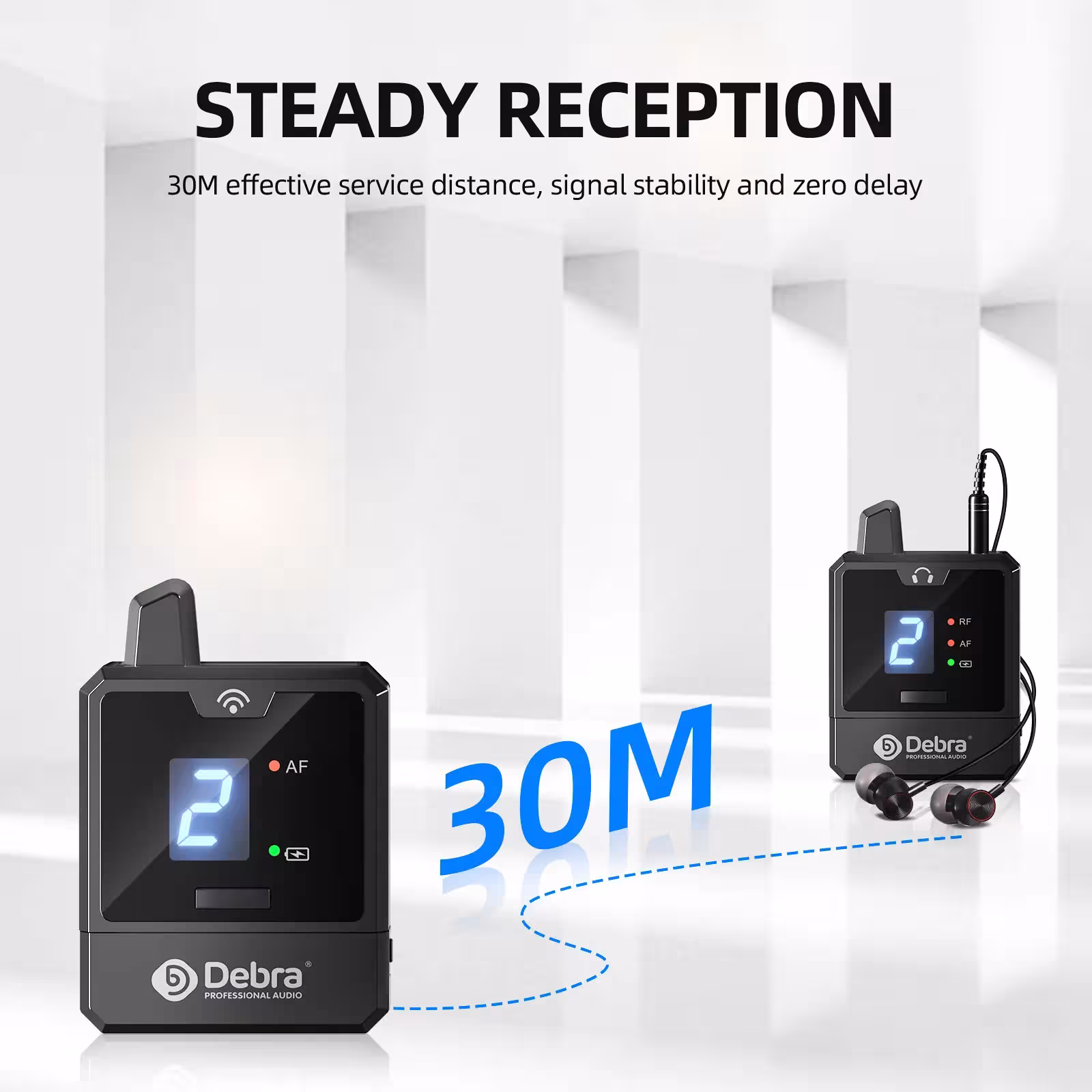 Système d'écoute monitoring UHF