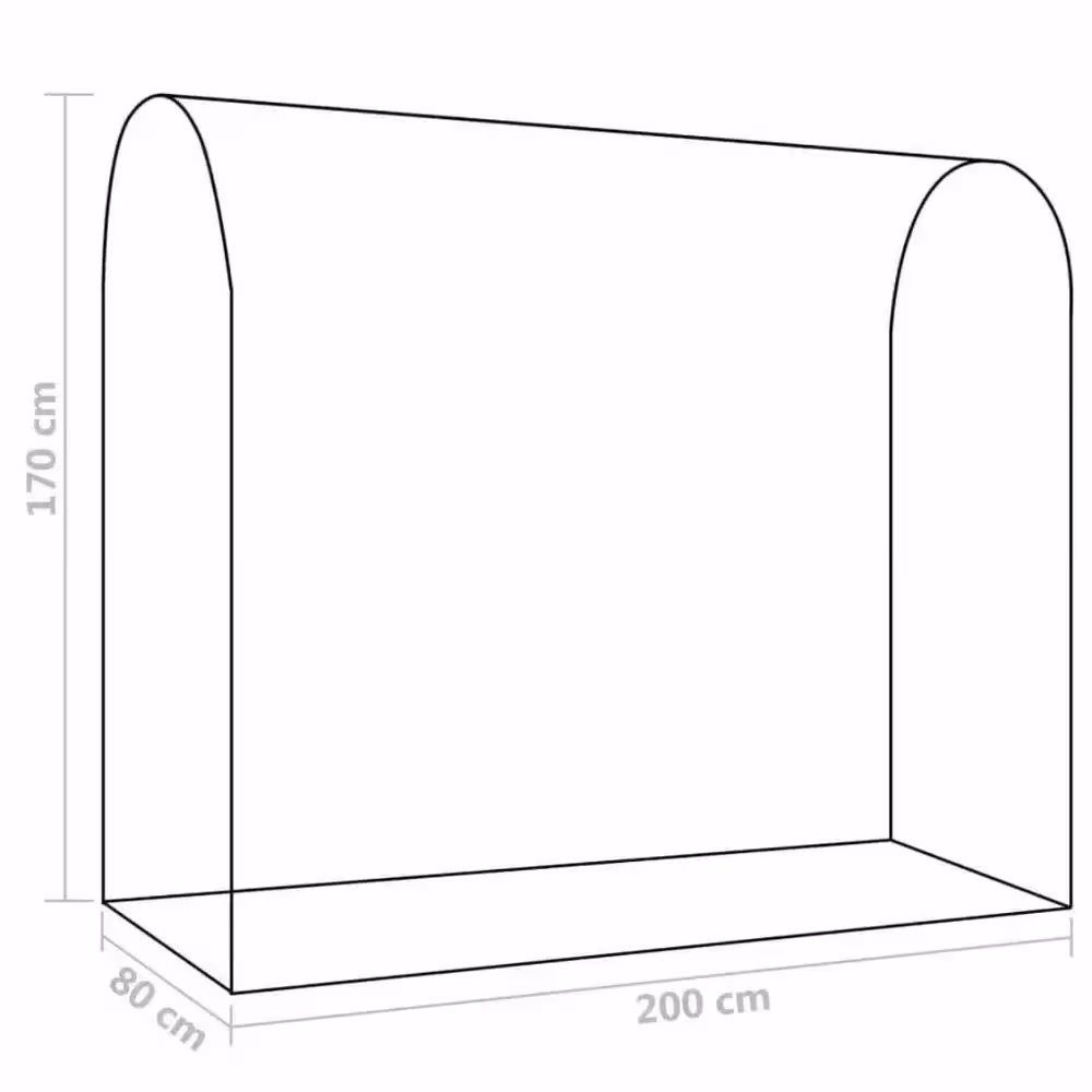 Serra con porta con cerniera