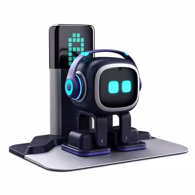 Emo balso atpažinimo robotas augintinis AI bendravimo elektroninis žaislas vaikams