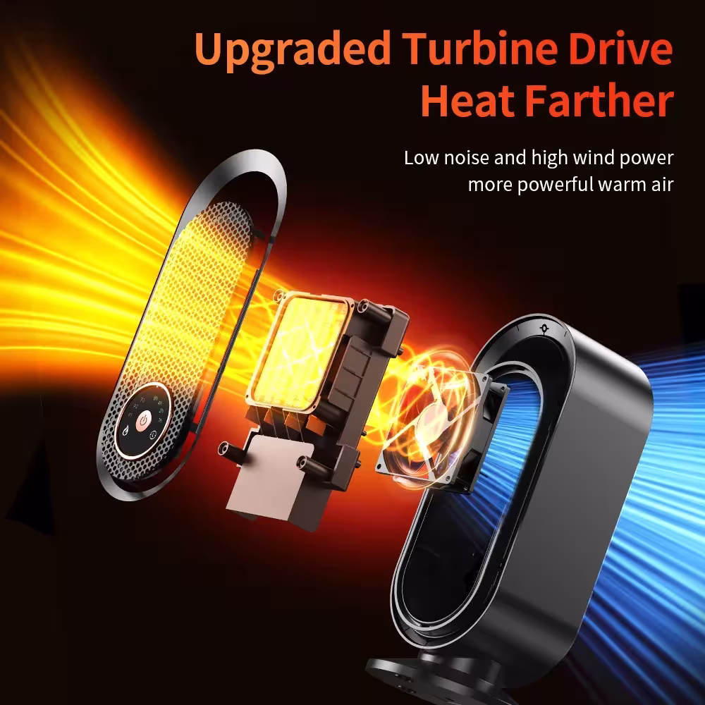 Portable electric heater
