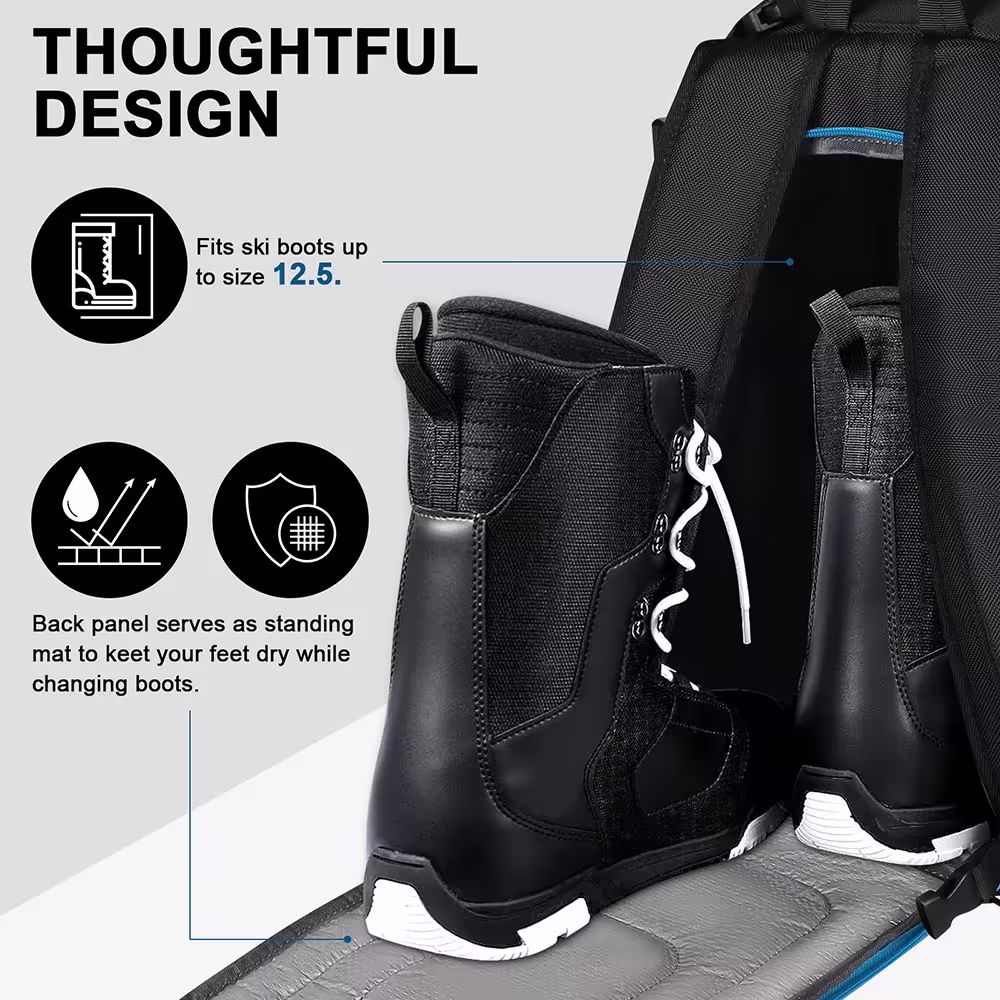 Sac à dos pour chaussures de ski 50L