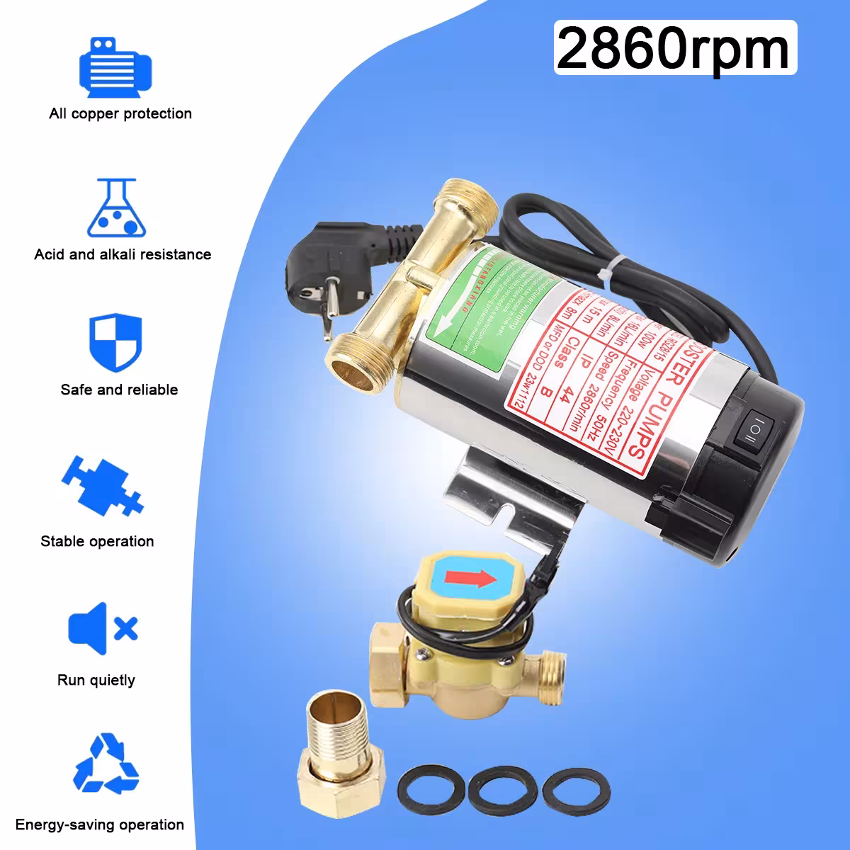 pressure booster pump