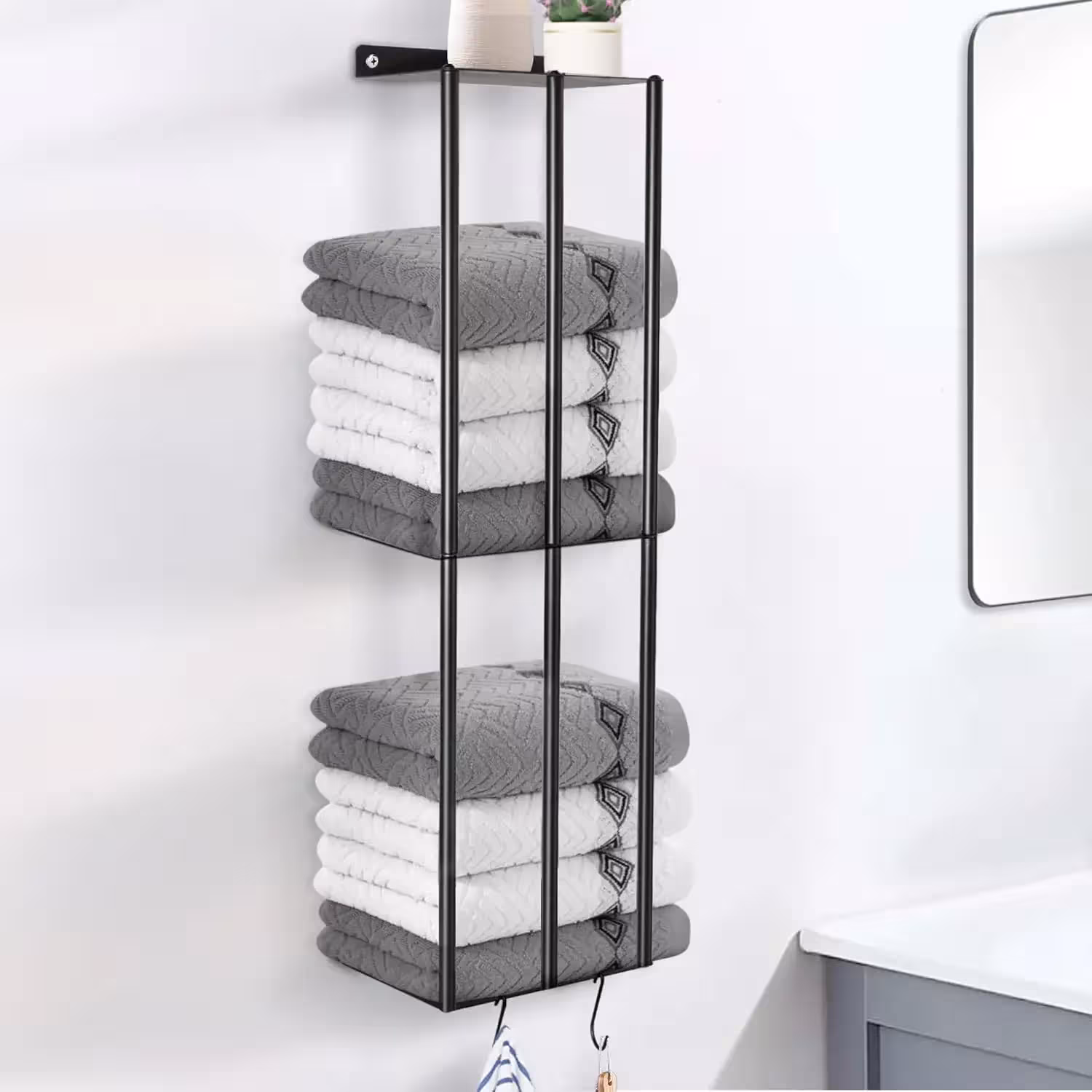 portasciugamani da appendere alla porta