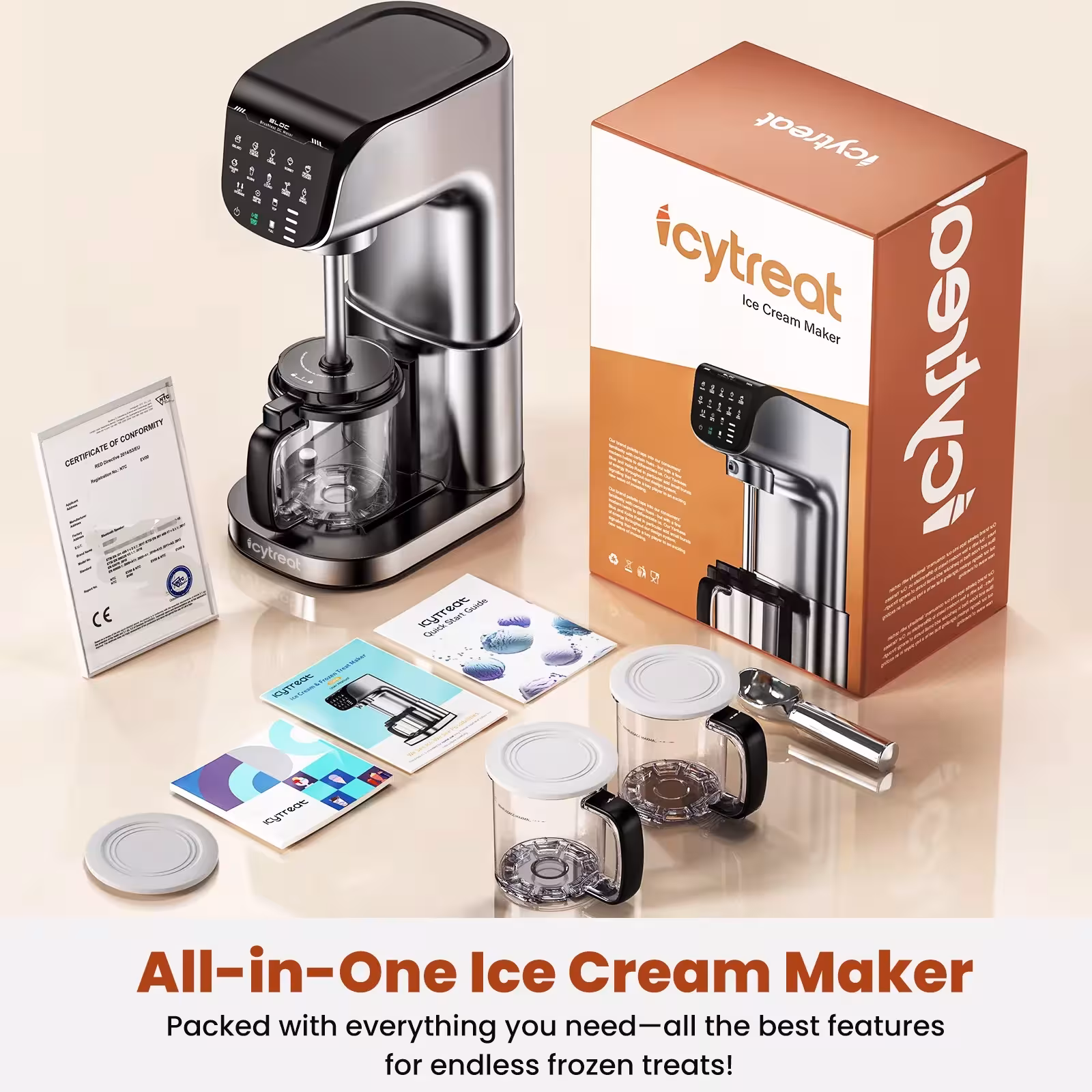 automatic ice cream maker