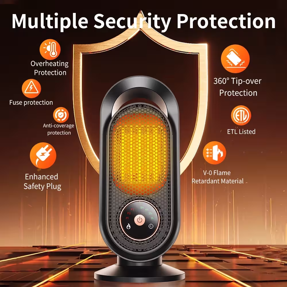 Portable electric heater